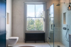 Arior Design victorian villa blue bathroom 3